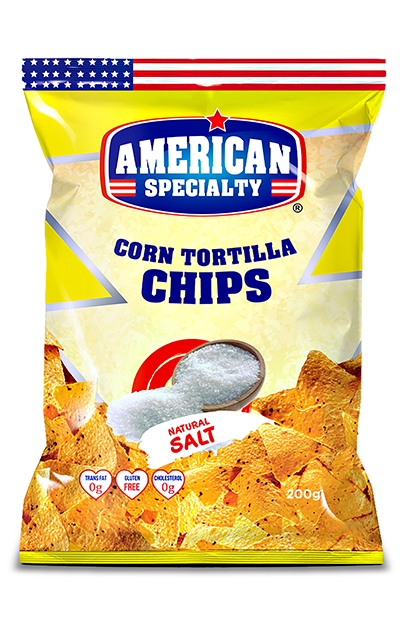 AMERICAN SPECIALITY CORN TORTILLA CHIPS SALTED